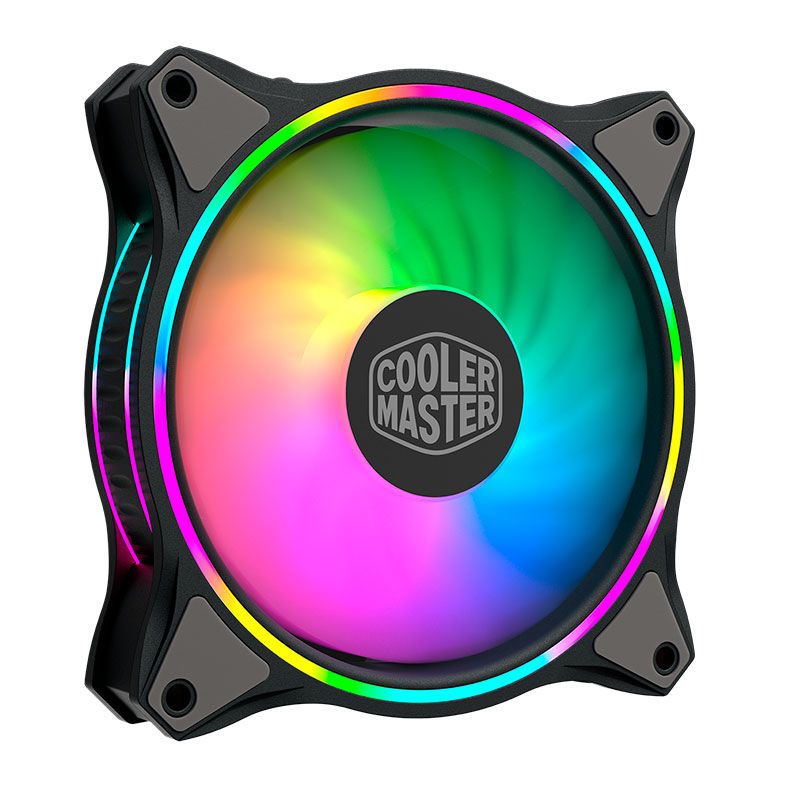 Ventoinha Cooler Master Masterfan MF120 Halo 120mm ARGB, MFL-B2DN-18NPA-R1