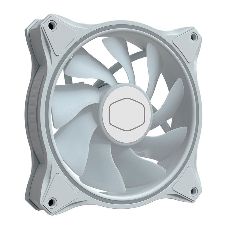 Kit Ventoinhas Cooler Master Masterfan MF120 Halo, ARGB, 3x120mm, Branco, MFL-B2DW-183PA-R1