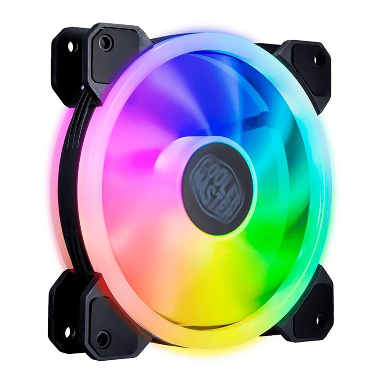 Ventoinha Cooler Master Masterfan MF120 S3, ARGB, 120mm, Preto, MFW-B2DN-18NPA-S3