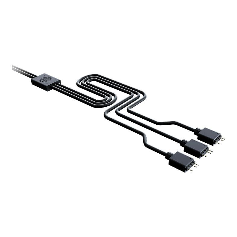 Cabo Divisor Cooler Master 1 Para 3 Fans RGB, MFX-AWHN-3NNN1-R1
