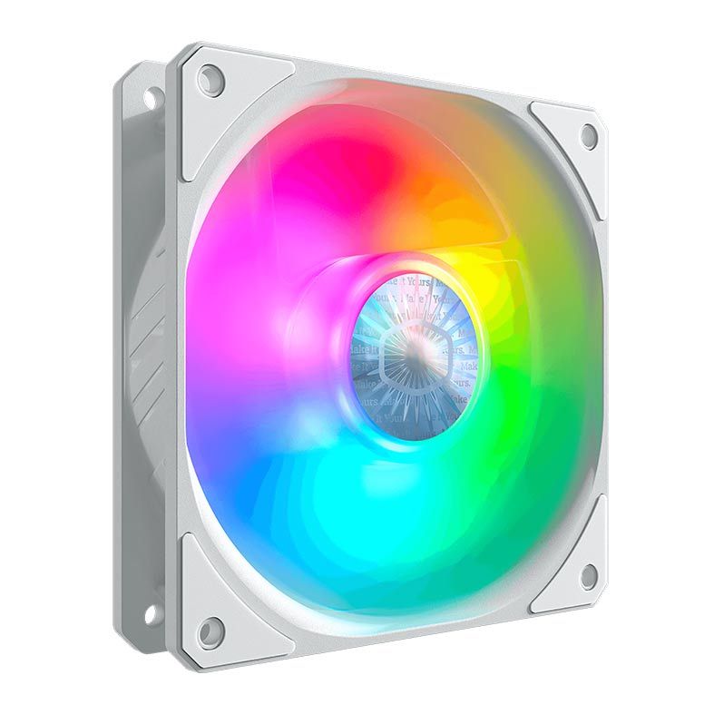 Ventoinha Cooler Master Sickleflow 120 ARGB White Edition, MFX-B2DW-18NPA-R1