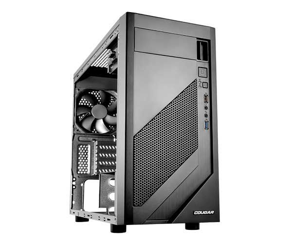 Gabinete Gamer Cougar MG110-W Preto Com Janela