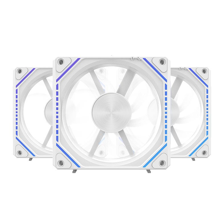Kit Ventoinhas Alseye Mirror Pro, ARGB, 3x120mm, Branco, MIRROR-PRO-W