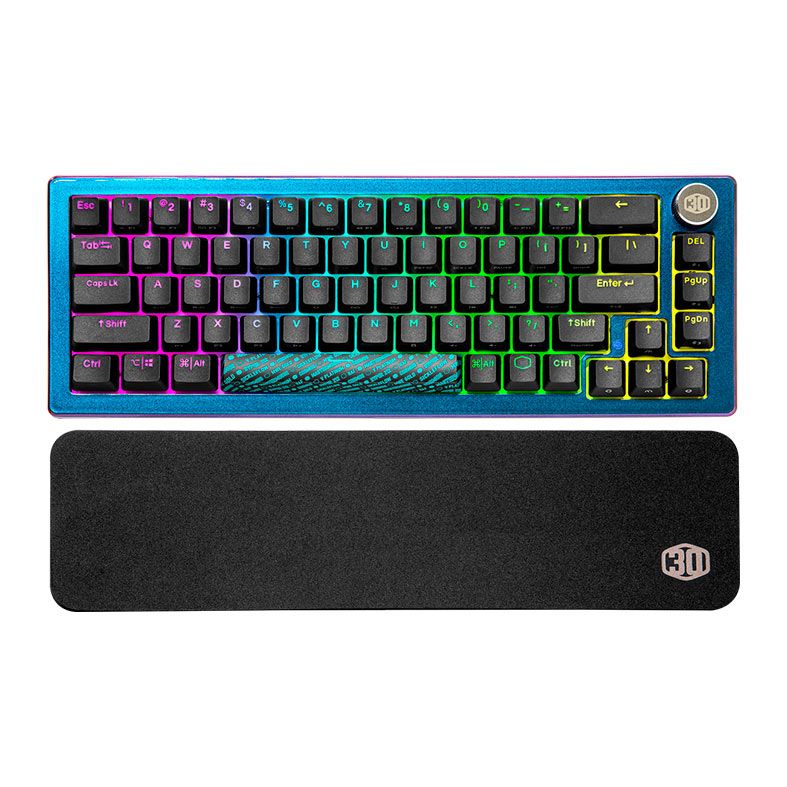 Teclado Mecanico Cooler Master MK721 30th Anniversary Edition, Wireless, RGB, Switch Marrom, MK-721-CKTM1-US
