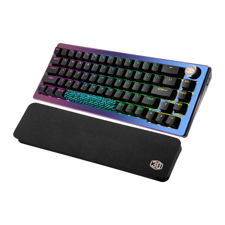 Teclado Mecanico Cooler Master MK721 30th Anniversary Edition, Wireless, RGB, Switch Marrom, MK-721-CKTM1-US