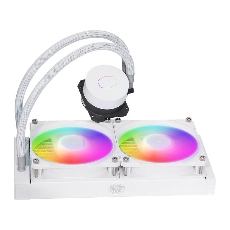 Water Cooler Cooler Master MasterLiquid ML240L V2 ARGB White Edition, 240mm, MLW-D24M-A18PW-RW