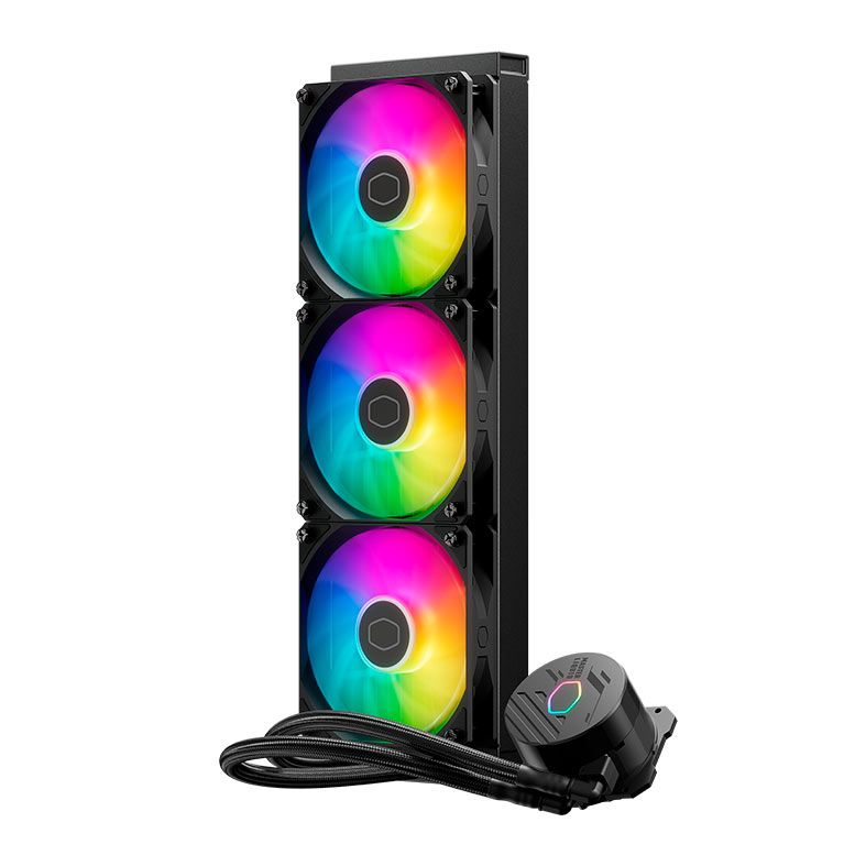Water Cooler Cooler Master MasterLiquid 360L Core, ARGB, 360mm, Preto, MLW-D36M-A18PZ-R1