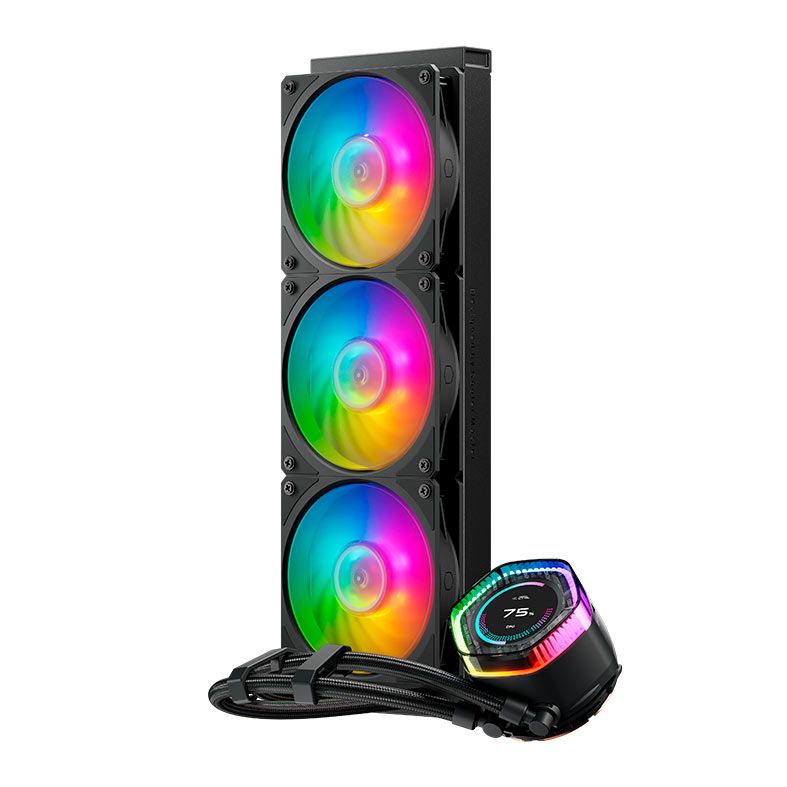 Water Cooler Cooler Master Masterliquid 360 ION, ARGB, 360mm, Preto, MLY-D36M-A24PZ-R1