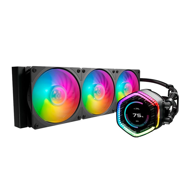 Water Cooler Cooler Master Masterliquid 360 ION, ARGB, 360mm, Preto, MLY-D36M-A24PZ-R1
