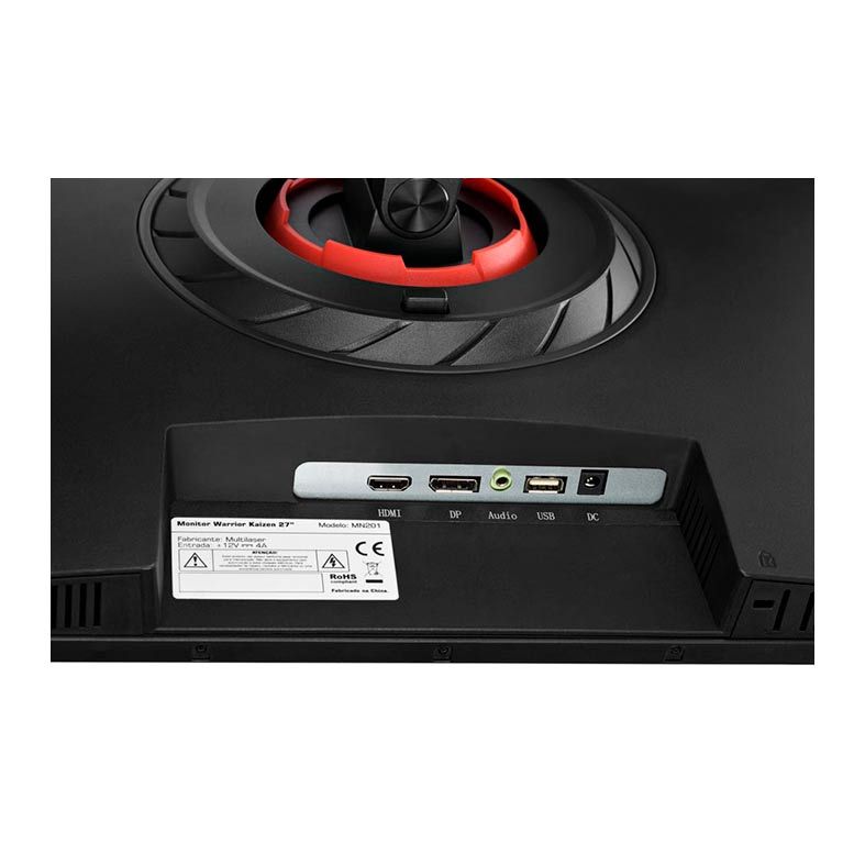 Monitor Gamer Multi Warrior Kaizen, 27 Pol. IPS, FHD, 1ms, 144Hz, FreeSync, HDMI/DP, MN201