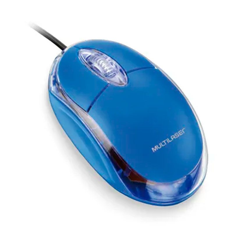 Mouse Multi Classic Azul 1200DPI, MO001