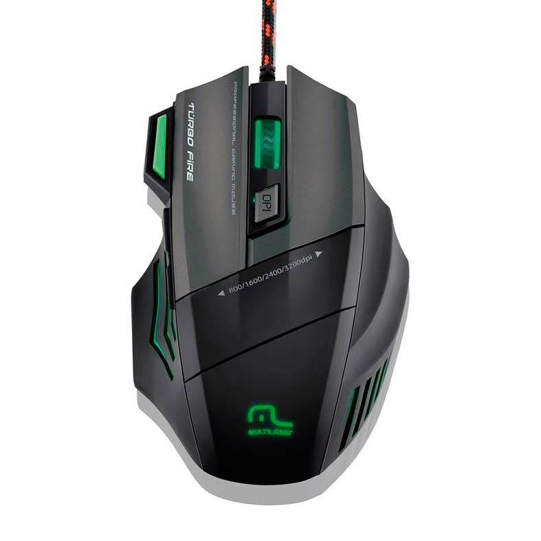Mouse Gamer Multi Warrior 3200Dpi + Mousepad, MO207