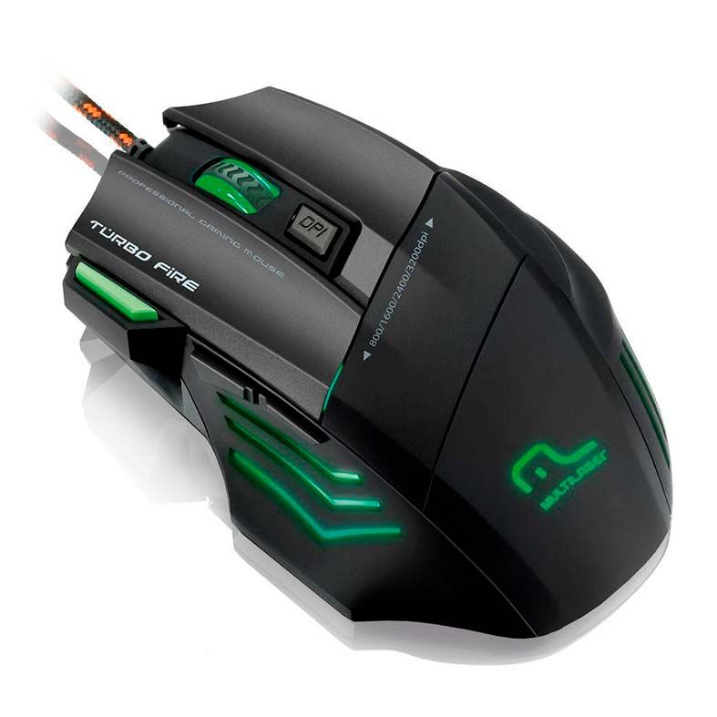 Mouse Gamer Multi Warrior 3200Dpi + Mousepad, MO207