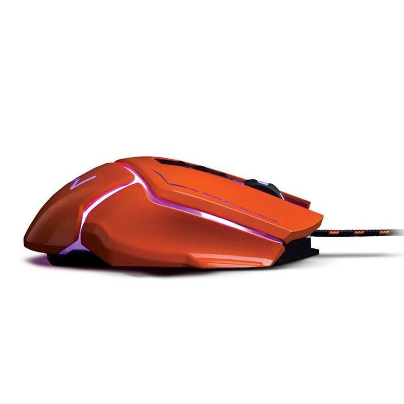 Mouse Multi Warrior 3200 Dpi Laranja, MO263