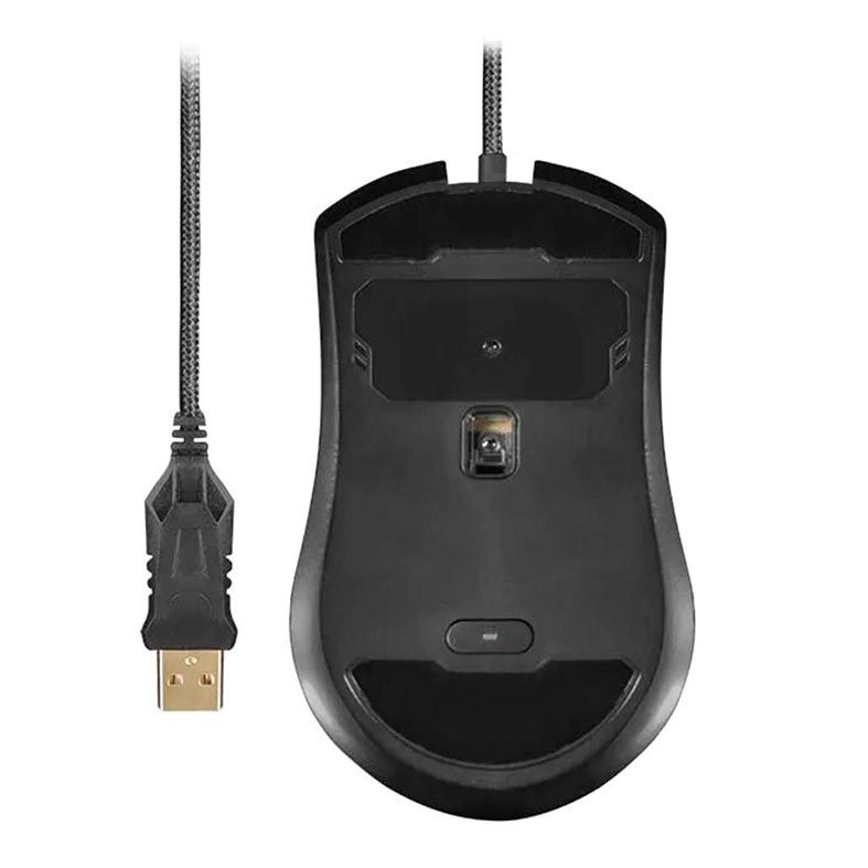 Mouse Gamer Multi Warrior Perseus RGB 4000DPI 9 Botoes USB, MO275