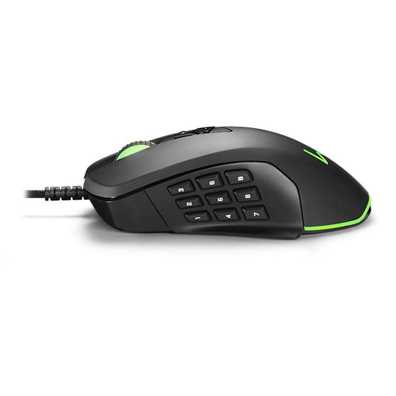 Mouse Gamer Multi Warrior Moray 10000Dpi RGB, MO278