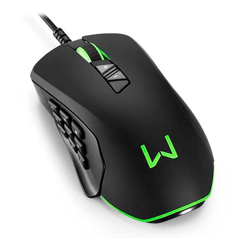 Mouse Gamer Multi Warrior Moray 10000Dpi RGB, MO278