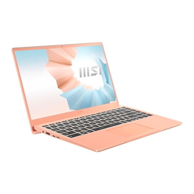 Notebook MSI Modern 14, Intel i7-1165G7, 14, FHD, 8GB DDR4, SSD 512GB M.2, Beige Mousse, MODERN14B11MO-242US