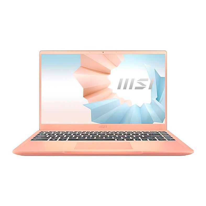 Notebook MSI Modern 14, Intel i7-1165G7, 14, FHD, 8GB DDR4, SSD 512GB M.2, Beige Mousse, MODERN14B11MO-242US