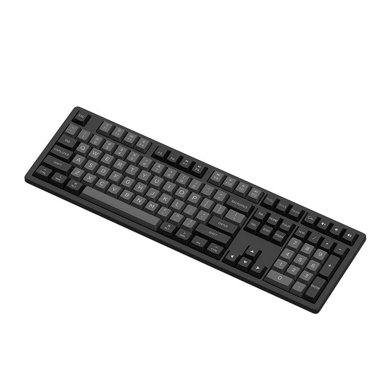 Kit Teclado e Mouse Monsgeek MX108, Bluetooth, 1200DPI, Preto e Prata , MONSGEEK-MX108-SILVER