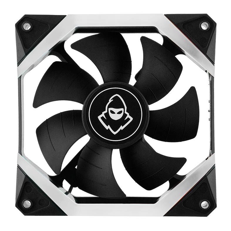 Ventoinha Mancer 120mm Blizzard Branca, MOS-FAN-WHITE