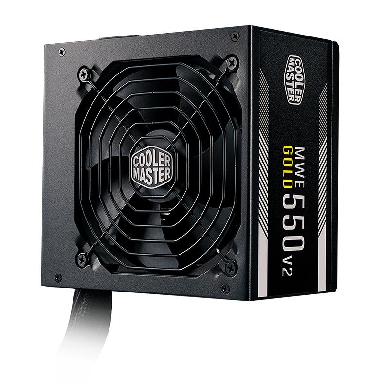 Fonte Cooler Master MWE 550 V2 80 Plus Gold, MPE-5501-ACAAG-WO