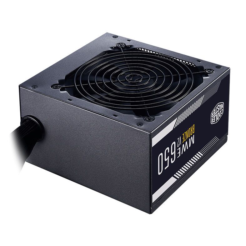 Fonte Cooler Master MWE 650 Bronze V2, 650W, 80 Plus Bronze, Preto, MPE-6501-ACAAW-BBR