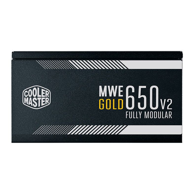 Fonte Cooler Master MWE 650 Gold V2, 650W, Full Modular, 80 Plus Gold, Preto, MPE-6501-AFAAG-WO