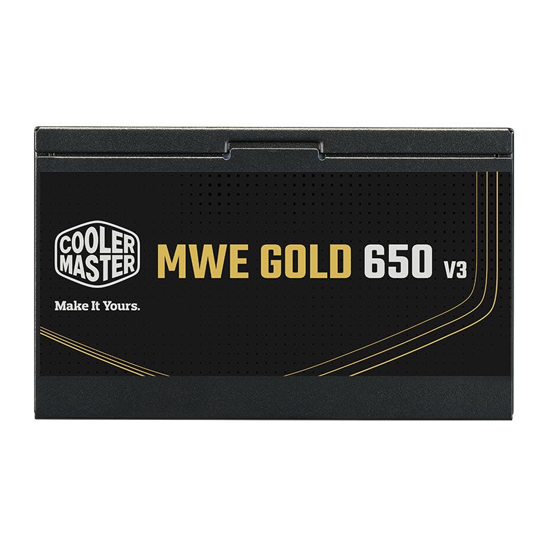 OPENBOX Fonte Cooler Master MWE Gold 650 V3, 650W, ATX 3.1, 80 Plus Gold, Preto, MPE-6502-ACAAG-3BBR