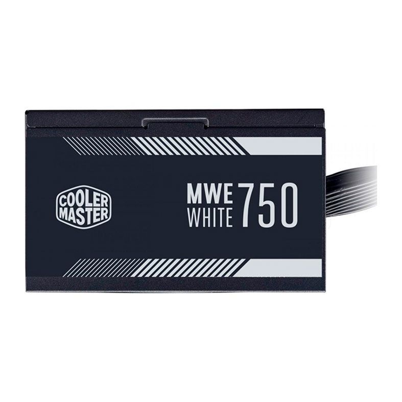 Fonte Cooler Master MWE 750 White, 750W, 80 Plus White, Preto, MPE-7501-ACAAW-BR