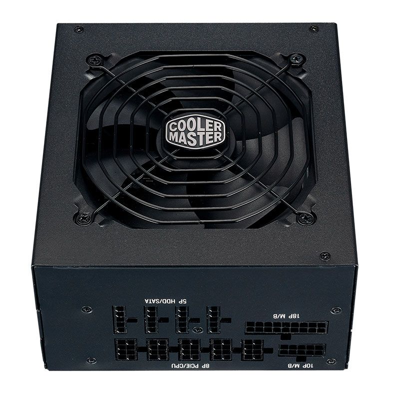 Fonte Cooler Master MWE 850 Gold V2, 850W, Full Modular, 80 Plus Gold, Preto, MPE-8501-AFAAG-WO