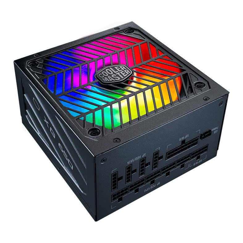 Fonte Cooler Master XG Plus 850 Platinum, 850W, ARGB, Full Modular, 80 Plus Platinum, Preto, MPG-8501-AFBAP-XWO