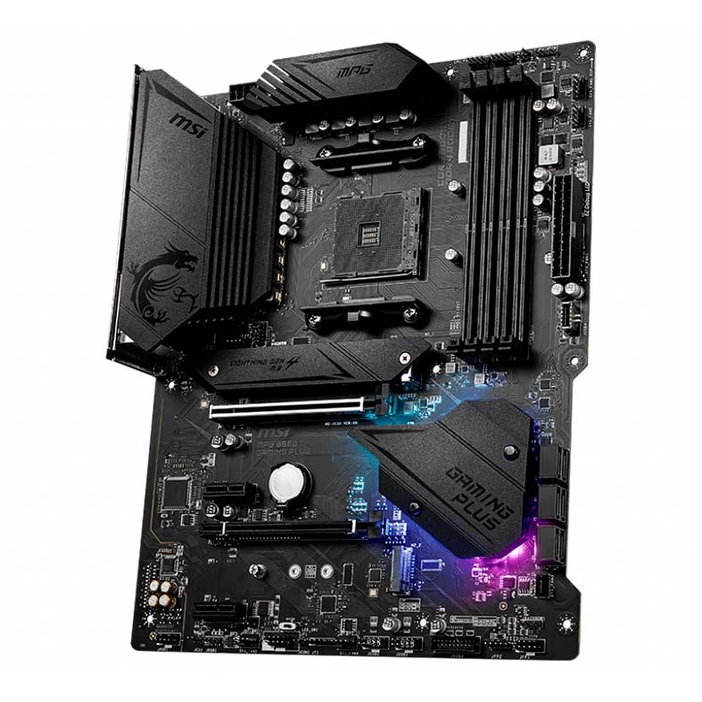 Placa Mae MSI MPG B550 Gaming Plus DDR4 Socket AM4 Chipset AMD B550