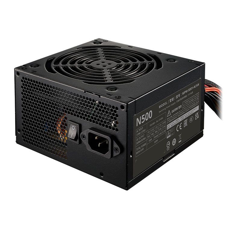 Fonte Cooler Master Elite Nex N500, Full Range, 500W, Preto, MPW-5001-ACAN-BBR