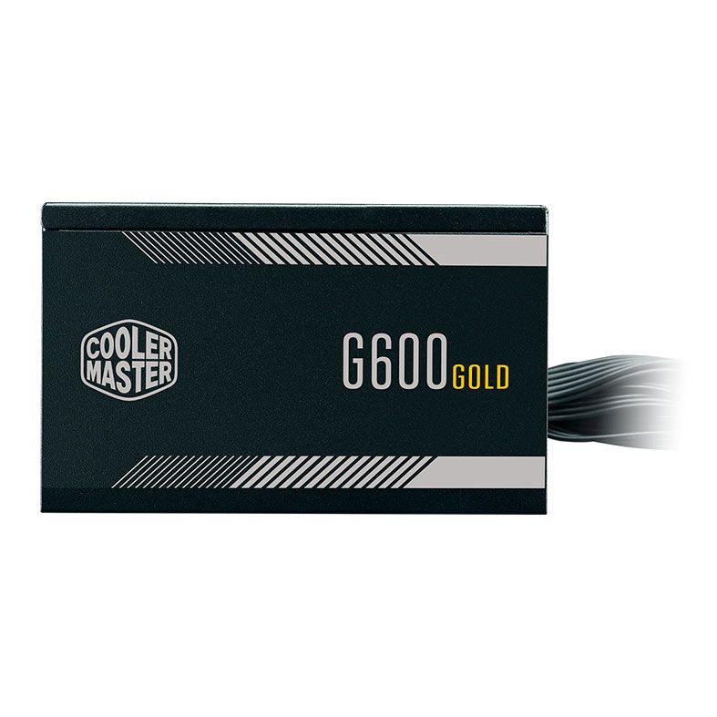 Fonte Cooler Master G600 Gold, 600W, 80 Plus Gold, Preto, MPW-6001-ACAAG-BR