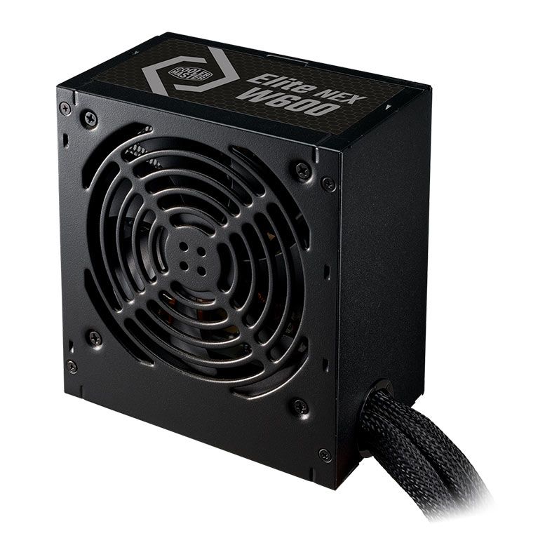 Fonte Cooler Master Elite Nex W600, Full Range, 600W, 80 Plus, Preto, MPW-6001-ACAW-BB1