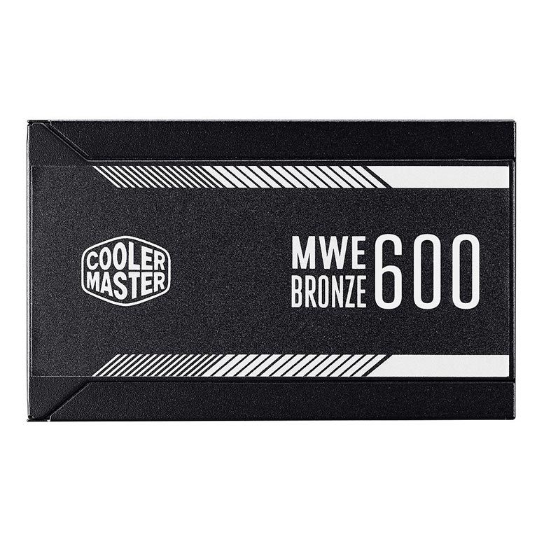 Fonte Cooler Master MWE 600 Bronze 80Plus + Cabo de Força, MPX-6001-ACAAB-BR