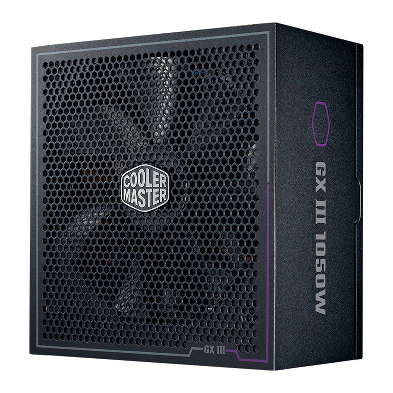 Fonte Cooler Master GX III 1050 Gold, 1050W, PCI-E 5.0, Full Modular, 80 Plus Gold, Preto, MPX-A503-AFAG-BWO