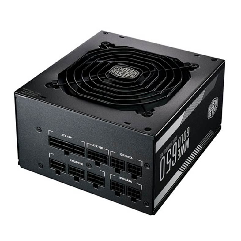 Fonte Cooler Master MWE 650W Gold 80 Plus, MPY-6501-AFAAG-WO