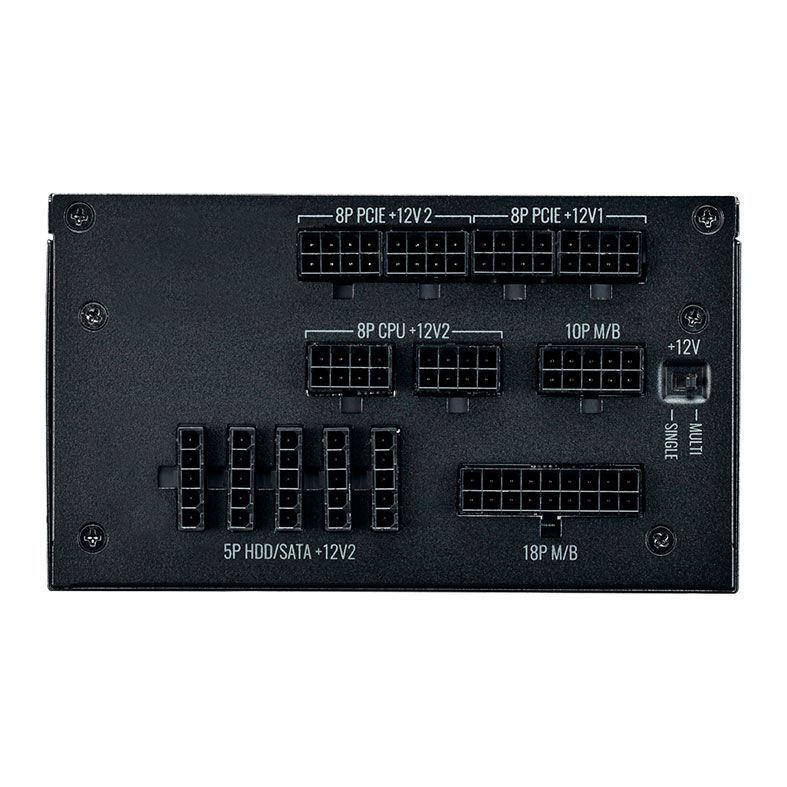 Fonte Cooler Master V1000, 1000W, Full-Modular, 80 Plus Platinum, Preto, MPZ-A001-AFBAPV-WO