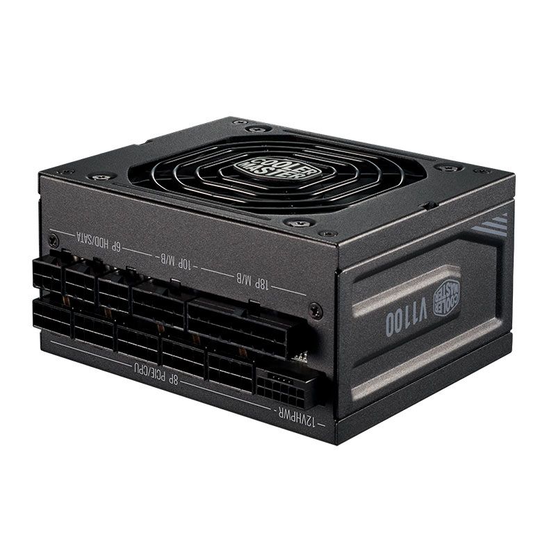 Fonte Cooler Master V 1100 SFX, 1100W, PCI-e 5.0, Full Modular, 80 Plus Platinum, Preta, MPZ-B001-SFAP-BBR