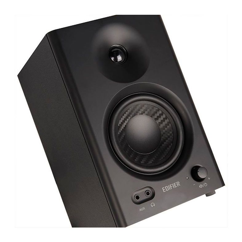 Monitor de Audio Edifier MR4, 42W RMS 2x21W, TRS/RCA/AUX, Preto, MR4-EDIFIER