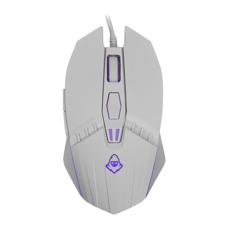 OPENBOX Combo Gamer Mancer ORC V2 4x1, Rainbow, Teclado ABNT2, Mouse 6400DPI, Mousepad Pequeno, Headset Drivers 40mm, Branco, MRC-ORC2-WH01