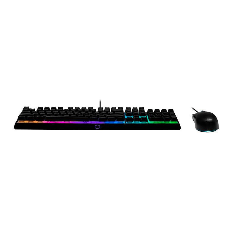 Kit Teclado e Mouse Cooler Master MS111 RGB, MS-111-KKMF1-BR