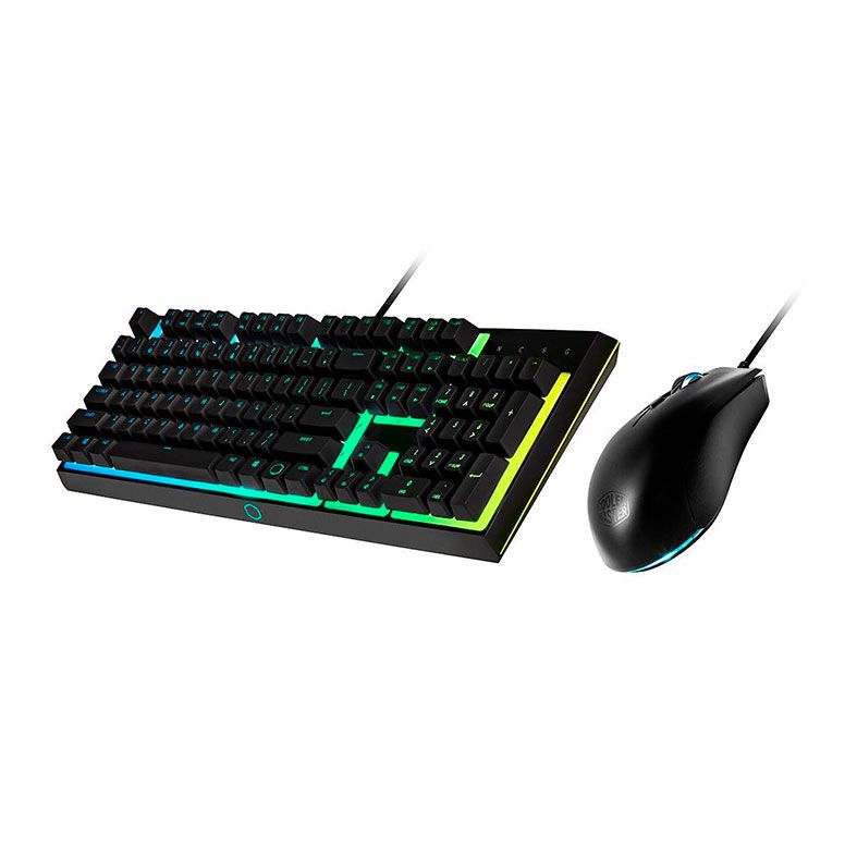 Kit Teclado e Mouse Cooler Master MS111 RGB, MS-111-KKMF1-BR