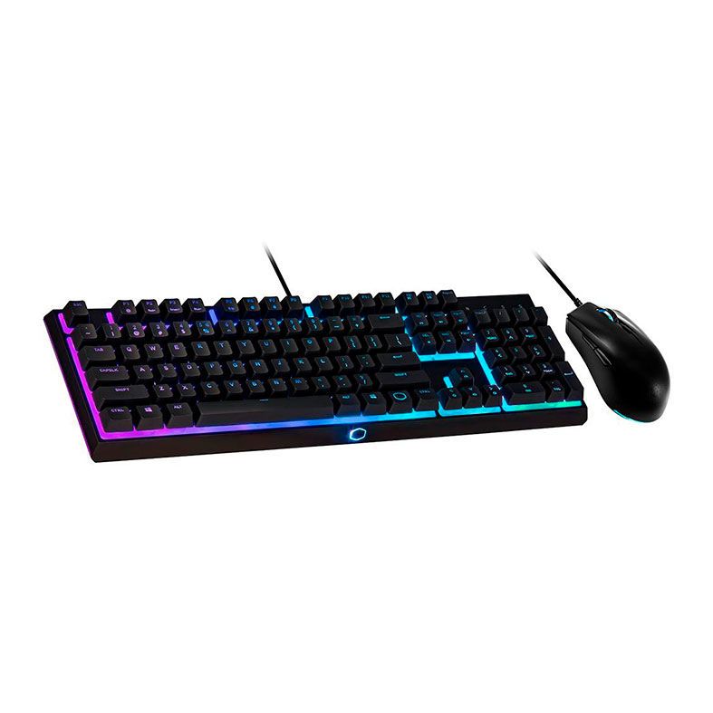 Kit Teclado e Mouse Cooler Master MS111 RGB, MS-111-KKMF1-BR