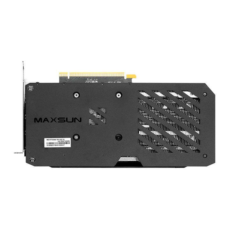Placa de Video Maxsun GeForce RTX 3060, 12GB, GDDR6, 192-bit, MS-RTX3060-TRB-12G