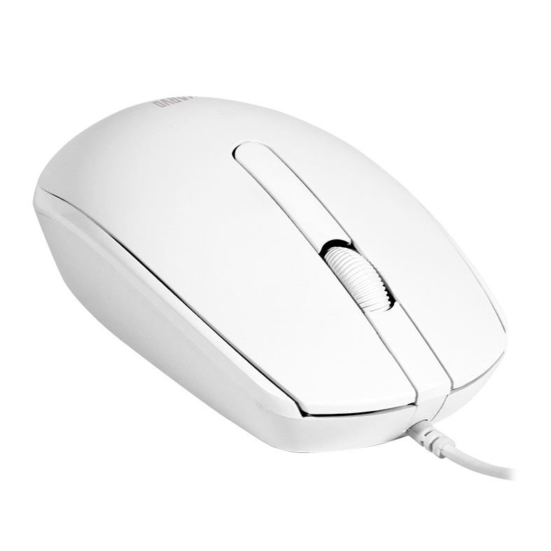 Mouse Marvo MS003, 1000DPI, 3 Botoes, Branco, MS003-WH