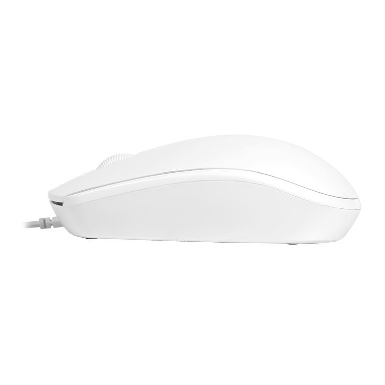 Mouse Marvo MS003, 1000DPI, 3 Botoes, Branco, MS003-WH