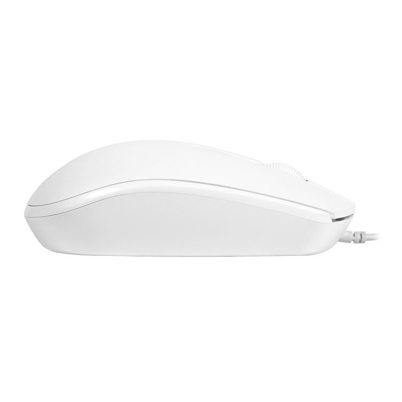 Mouse Marvo MS003, 1000DPI, 3 Botoes, Branco, MS003-WH